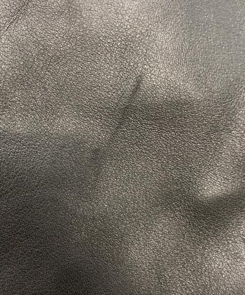 Sourcream（サワークリーム）Sourcream (サワークリーム) レザージャケット ブラック サイズ:Lの古着・服飾アイテム