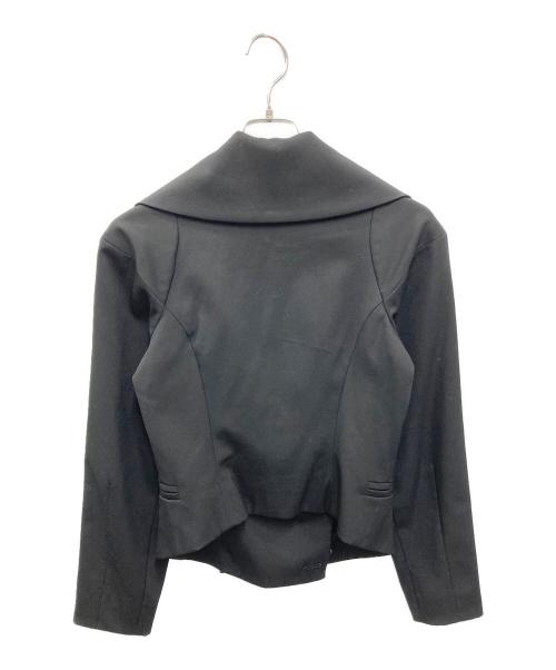 Vivienne Westwood RED LABEL（ヴィヴィアンウエストウッドレッドレーベル）Vivienne Westwood RED LABEL (ヴィヴィアンウエストウッドレッドレーベル) 変形テーラードジャケット ブラック サイズ:2の古着・服飾アイテム