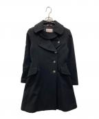 Vivienne Westwood RED LABELヴィヴィアンウエストウッドレッドレーベル）の古着「ウールコート」｜ブラック