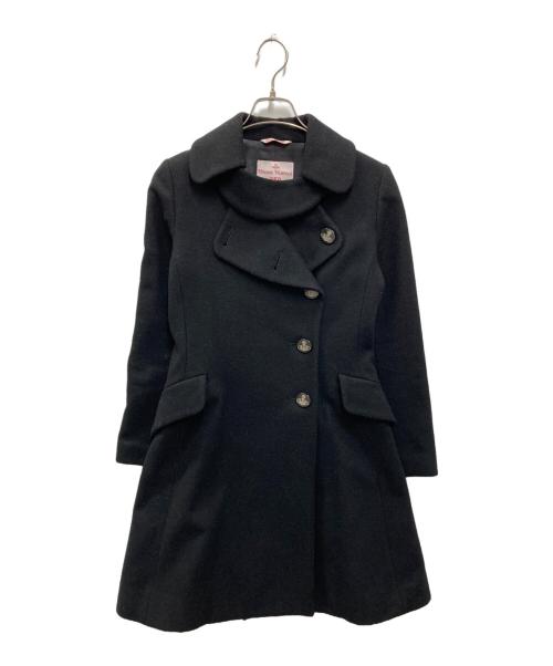 Vivienne Westwood RED LABEL（ヴィヴィアンウエストウッドレッドレーベル）Vivienne Westwood RED LABEL (ヴィヴィアンウエストウッドレッドレーベル) ウールコート ブラック サイズ:2の古着・服飾アイテム