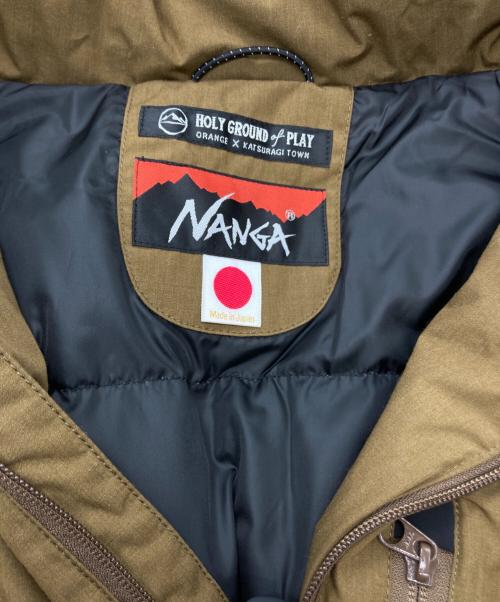 NANGA（ナンガ）NANGA (ナンガ) 焚火ダウンジャケット ブラウン サイズ:XXL 未使用品の古着・服飾アイテム