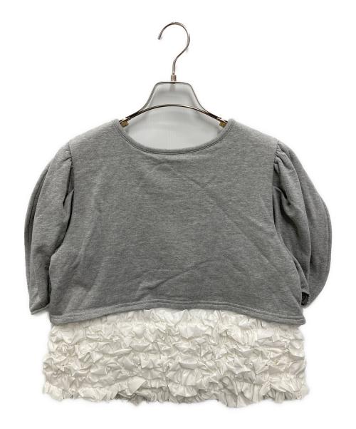 rosy monster（ロージーモンスター）rosy monster (ロージーモンスター) pinelily sweat tops グレー サイズ:FREEの古着・服飾アイテム