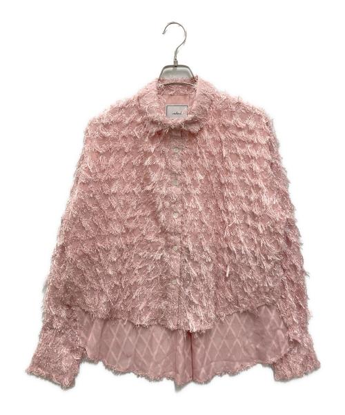 weakend.（ウィークエンド）weakend. (ウィークエンド) カットジャガードシャツ ピンク サイズ:FREE 未使用品の古着・服飾アイテム