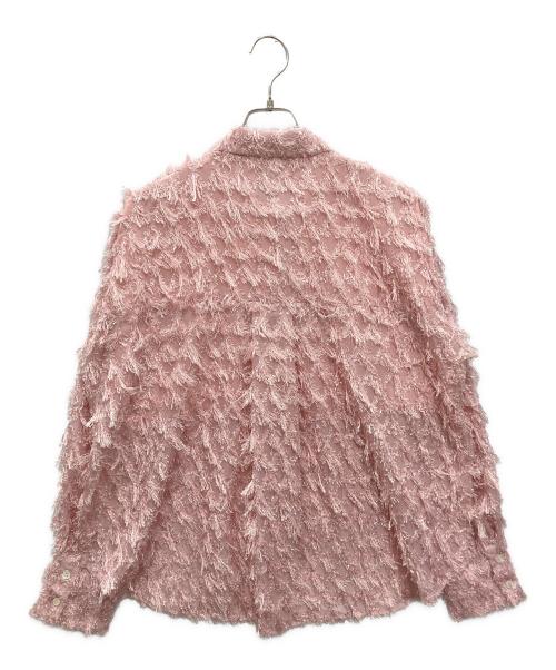 weakend.（ウィークエンド）weakend. (ウィークエンド) カットジャガードシャツ ピンク サイズ:FREE 未使用品の古着・服飾アイテム