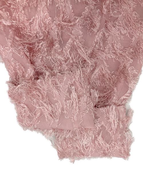 weakend.（ウィークエンド）weakend. (ウィークエンド) カットジャガードシャツ ピンク サイズ:FREE 未使用品の古着・服飾アイテム