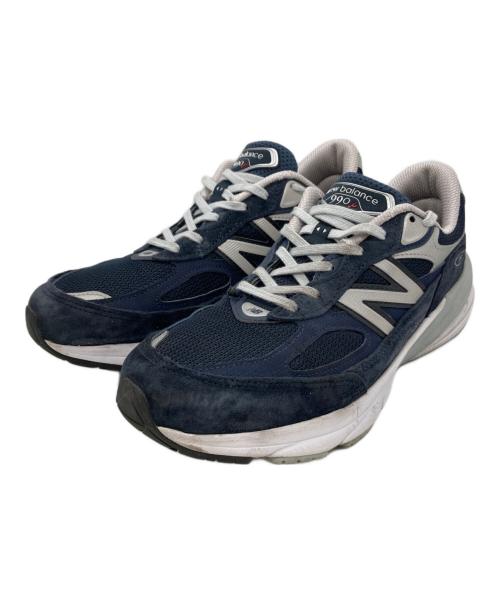 NEW BALANCE（ニューバランス）NEW BALANCE (ニューバランス) M990V6ローカットスニーカー ネイビー サイズ:26.5cmの古着・服飾アイテム