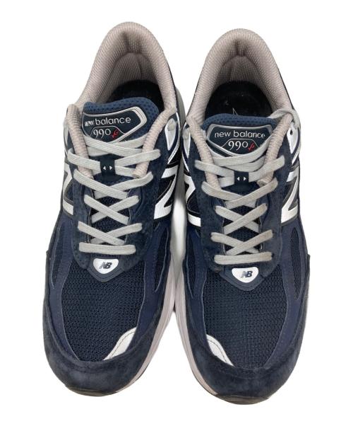 NEW BALANCE（ニューバランス）NEW BALANCE (ニューバランス) M990V6ローカットスニーカー ネイビー サイズ:26.5cmの古着・服飾アイテム