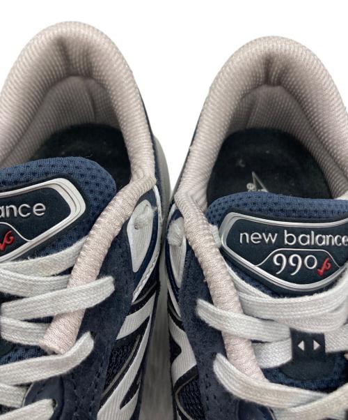 NEW BALANCE（ニューバランス）NEW BALANCE (ニューバランス) M990V6ローカットスニーカー ネイビー サイズ:26.5cmの古着・服飾アイテム