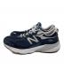 NEW BALANCE (ニューバランス) M990V6ローカットスニーカー ネイビー サイズ:26.5cm：15000円