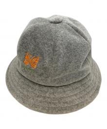 Needles×paperboy×BEAMS（ニードルズ×ペーパーボーイ×ビームス）の古着「バケットハット」｜グレー