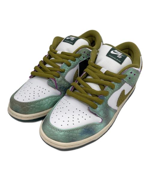 NIKE（ナイキ）NIKE (ナイキ) Alexis Sablone (アレクシス・サブローン) SB DUNK LOW PRO QS グリーン サイズ:UK9の古着・服飾アイテム