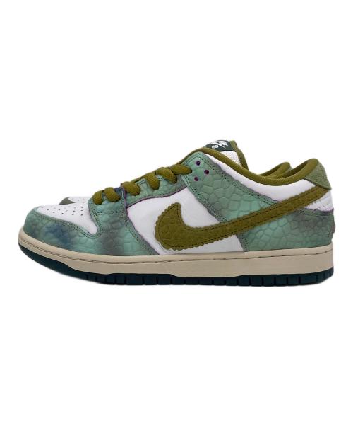 NIKE（ナイキ）NIKE (ナイキ) Alexis Sablone (アレクシス・サブローン) SB DUNK LOW PRO QS グリーン サイズ:UK9の古着・服飾アイテム