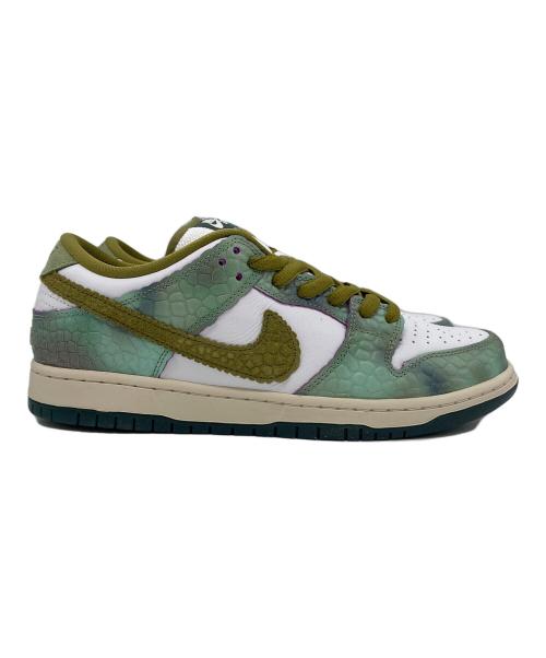 NIKE（ナイキ）NIKE (ナイキ) Alexis Sablone (アレクシス・サブローン) SB DUNK LOW PRO QS グリーン サイズ:UK9の古着・服飾アイテム