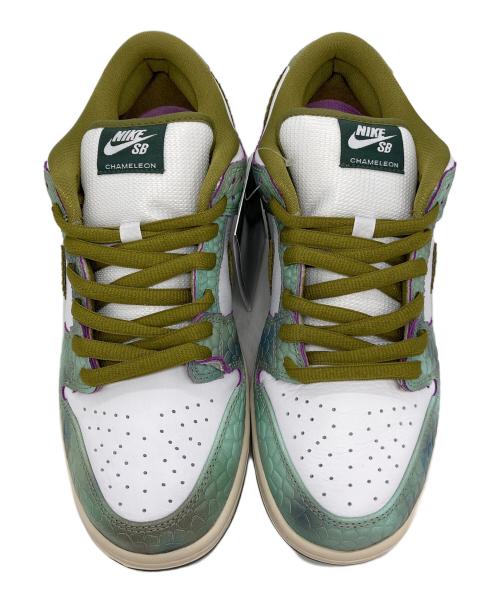 NIKE（ナイキ）NIKE (ナイキ) Alexis Sablone (アレクシス・サブローン) SB DUNK LOW PRO QS グリーン サイズ:UK9の古着・服飾アイテム
