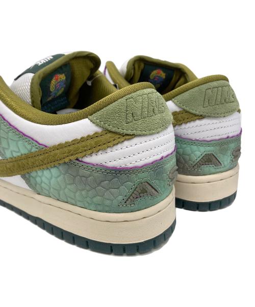 NIKE（ナイキ）NIKE (ナイキ) Alexis Sablone (アレクシス・サブローン) SB DUNK LOW PRO QS グリーン サイズ:UK9の古着・服飾アイテム