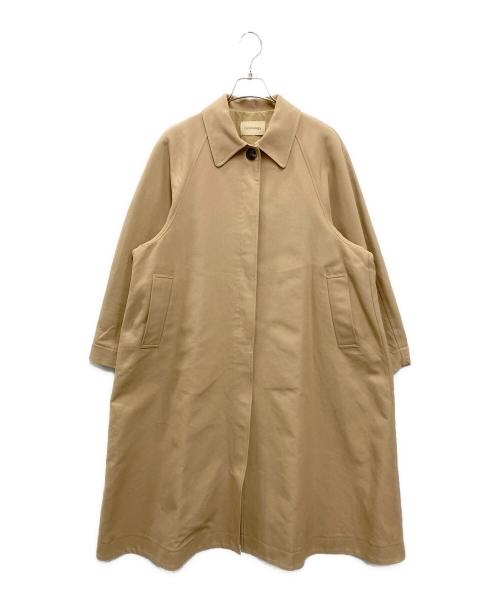 Curensology（カレンソロジー）Curensology (カレンソロジー) ステンカラーコート ベージュ サイズ:36の古着・服飾アイテム