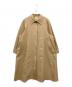 Curensology（カレンソロジー）の古着「ステンカラーコート」｜ベージュ