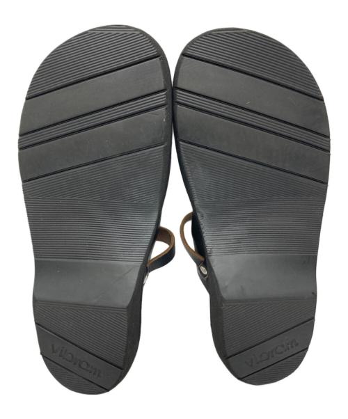 MIDDLE ENGLISH FERNAND LEATHER（ミドルイングリッシュフェルナンドレザー）MIDDLE ENGLISH FERNAND LEATHER (ミドルイングリッシュフェルナンドレザー) Clog サンダル ブラック サイズ:SIZE 7Dの古着・服飾アイテム