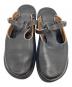 中古・古着 MIDDLE ENGLISH FERNAND LEATHER (ミドルイングリッシュフェルナンドレザー) Clog サンダル ブラック サイズ:SIZE 7D：10000円