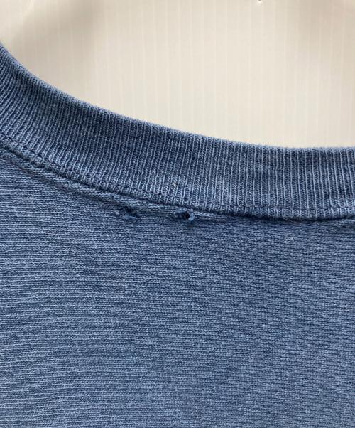 Champion REVERSE WEAVE（チャンピオン リバース ウィーブ）Champion REVERSE WEAVE (チャンピオン リバース ウィーブ) 80's カレッジプリントスウェット ネイビー サイズ:LARGEの古着・服飾アイテム