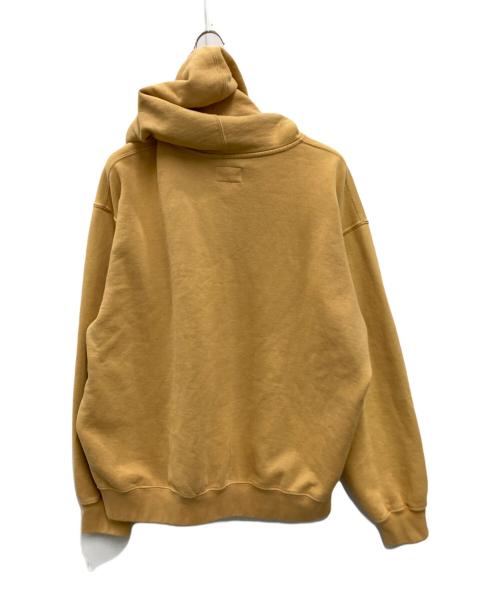 SUPREME（シュプリーム）Supreme (シュプリーム) Overdyed Small Box Zip Up Hooded Sweatshirt イエロー サイズ:Lの古着・服飾アイテム
