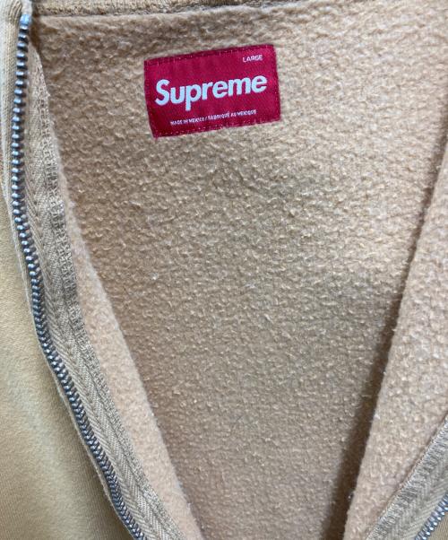 SUPREME（シュプリーム）Supreme (シュプリーム) Overdyed Small Box Zip Up Hooded Sweatshirt イエロー サイズ:Lの古着・服飾アイテム