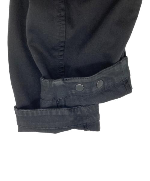 STONE ISLAND（ストーンアイランド）STONE ISLAND (ストーンアイランド) コットンストレッチ ジップシャツ ブラック サイズ:XLの古着・服飾アイテム