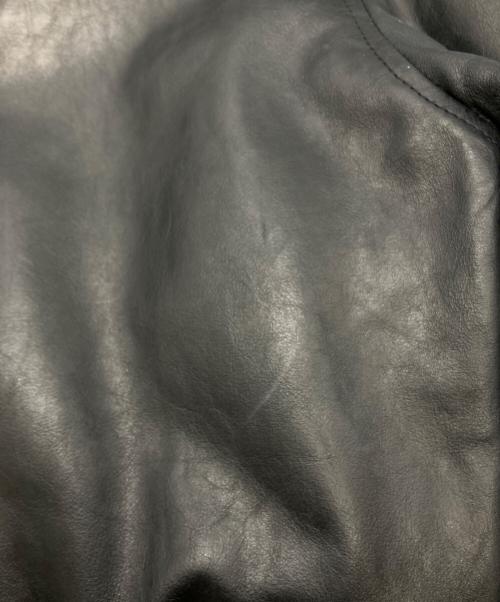 GAP（ギャップ）GAP (ギャップ) レザーカーコート ブラック サイズ:Sの古着・服飾アイテム