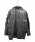 GAP (ギャップ) レザーカーコート ブラック サイズ:S：25000円