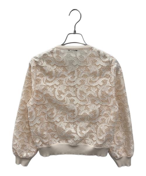 ANAYI（アナイ）ANAYI (アナイ) フルールジップブルゾン ピンク サイズ:Mの古着・服飾アイテム