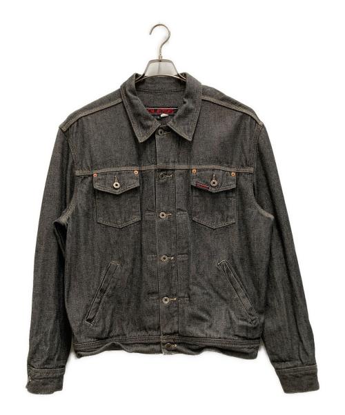 GUESS（ゲス）GUESS (ゲス) デニムジャケット ブラック サイズ:Lの古着・服飾アイテム