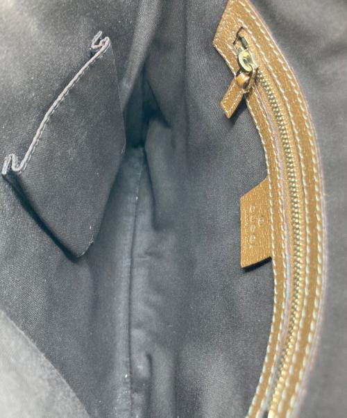 GUCCI（グッチ）GUCCI (グッチ) GGキャンバス スタッズ ショルダーバッグ ベージュの古着・服飾アイテム