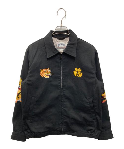 HOUSTON（ヒューストン）HOUSTON (ヒューストン) VIETNAM JACKET ブラック サイズ:Mの古着・服飾アイテム
