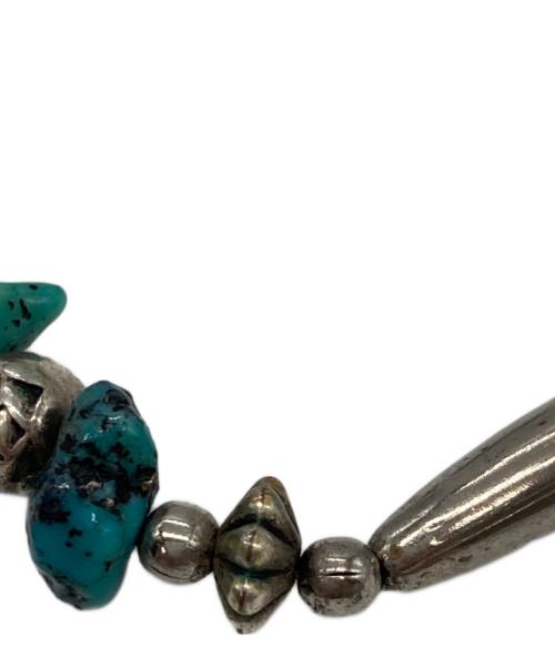 NO BRAND（ノーブランド）NO BRAND (ノーブランド) ターコイズネックレスの古着・服飾アイテム