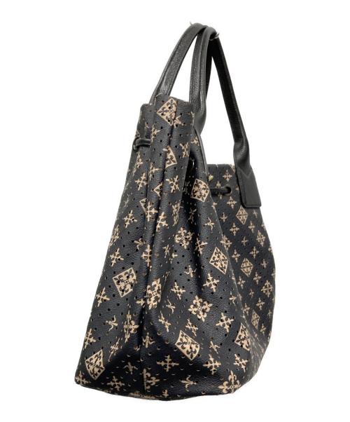 russet（ラシット）russet (ラシット) パンチングトートバッグ ブラックの古着・服飾アイテム