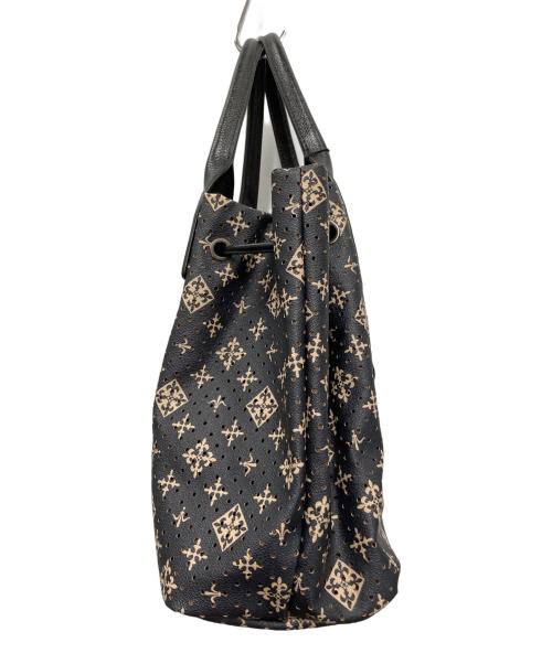 russet（ラシット）russet (ラシット) パンチングトートバッグ ブラックの古着・服飾アイテム