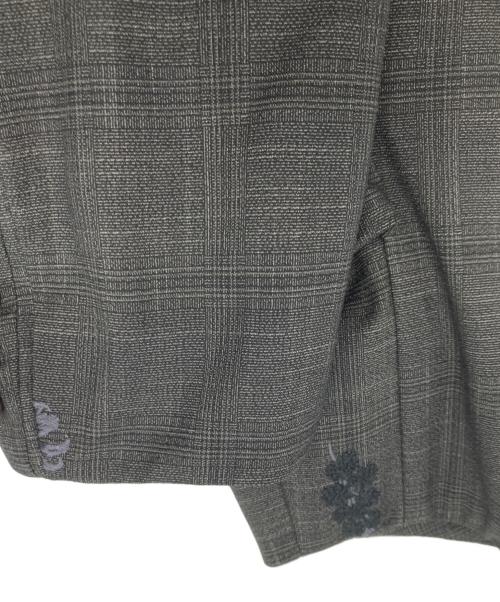 Ameri（アメリ）AMERI (アメリ) CHECK FLOWER PAPA JACKET ブラック サイズ:Sの古着・服飾アイテム