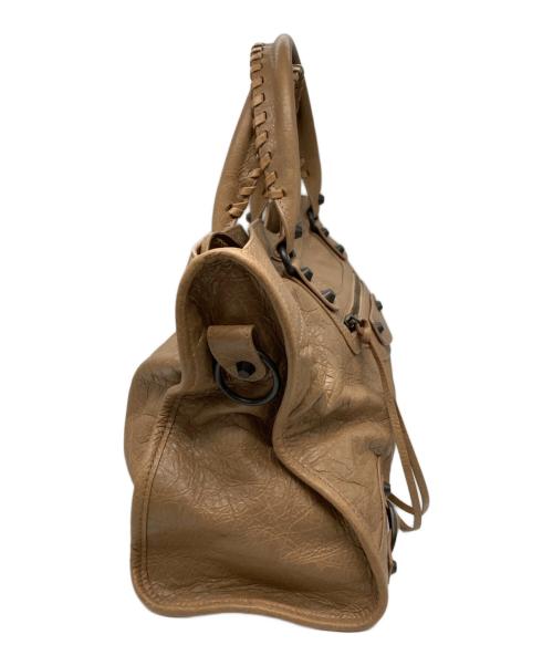 BALENCIAGA（バレンシアガ）BALENCIAGA (バレンシアガ) LE CITY MEDIUM バッグ ベージュの古着・服飾アイテム