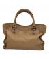 BALENCIAGA (バレンシアガ) LE CITY MEDIUM バッグ ベージュ：100000円