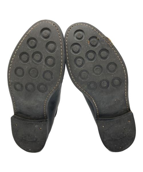 Jalan Sriwijaya（ジャランスリウァヤ）Jalan Sriwijaya (ジャランスリウァヤ) プレーントゥシューズ ブラック サイズ:SIZE 7 1/2の古着・服飾アイテム