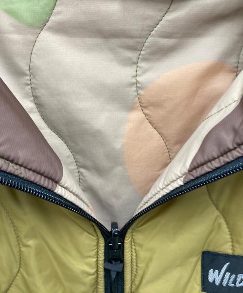 WILD THINGS（ワイルドシングス）WILD THINGS (ワイルドシングス) SEYHELLO (SEYHELLO) DISTANCE CAMO PRIMALOFT ベージュ×グリーン サイズ:Lの古着・服飾アイテム