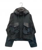 nomadismノマディズム）の古着「マウンテンジャケット」｜ブラック×ネイビー