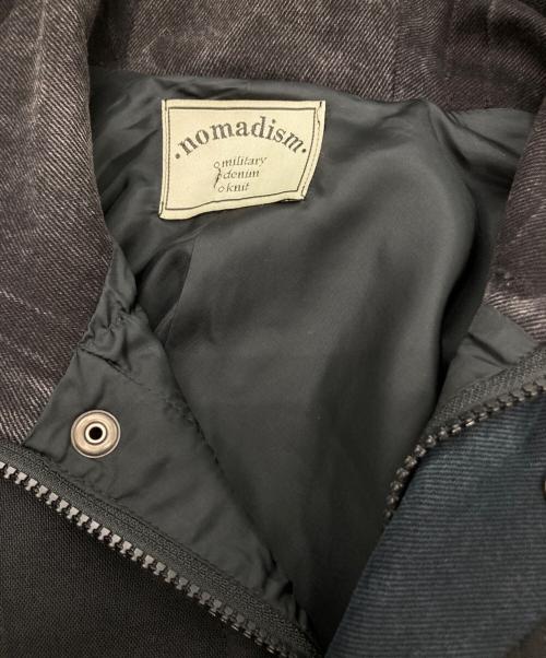 nomadism（ノマディズム）nomadism (ノマディズム) マウンテンジャケット ブラック×ネイビー サイズ:FREEの古着・服飾アイテム