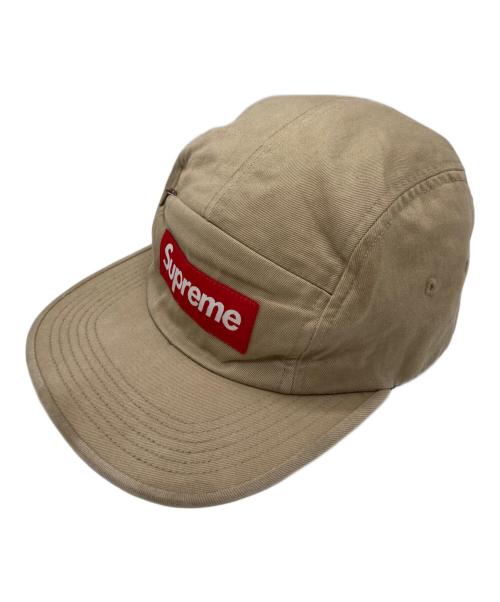 SUPREME（シュプリーム）Supreme (シュプリーム) Jacquard Camp CAP ベージュの古着・服飾アイテム
