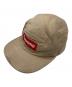 Supreme（シュプリーム）の古着「Jacquard Camp CAP」｜ベージュ