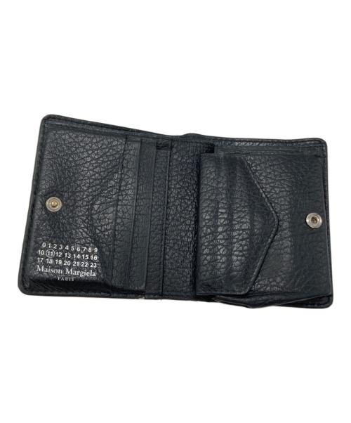 Maison Margiela（メゾンマルジェラ）Maison Margiela (メゾンマルジェラ) 2つ折り財布 ブラックの古着・服飾アイテム