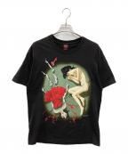 GEEKS RULEギークスルール）の古着「SILKSCREEN PRINTING T SHIRT」｜ブラック