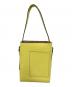 Valextra（ヴァレクストラ）の古着「バケットスモール ショルダーバッグ」｜イエロー