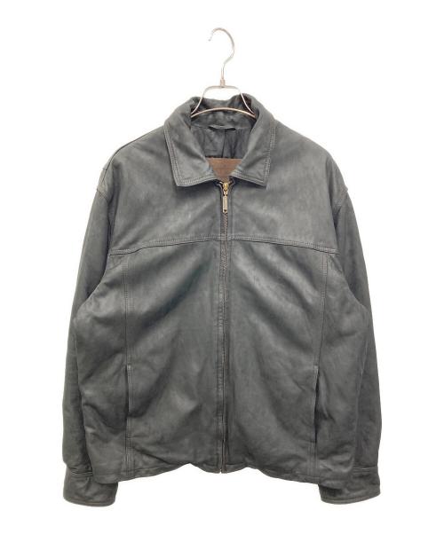 Timberland（ティンバーランド）Timberland (ティンバーランド) ［古着］レザージャケット ブラック サイズ:Mの古着・服飾アイテム