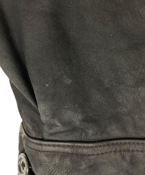 Timberland（ティンバーランド）Timberland (ティンバーランド) ［古着］レザージャケット ブラック サイズ:Mの古着・服飾アイテム